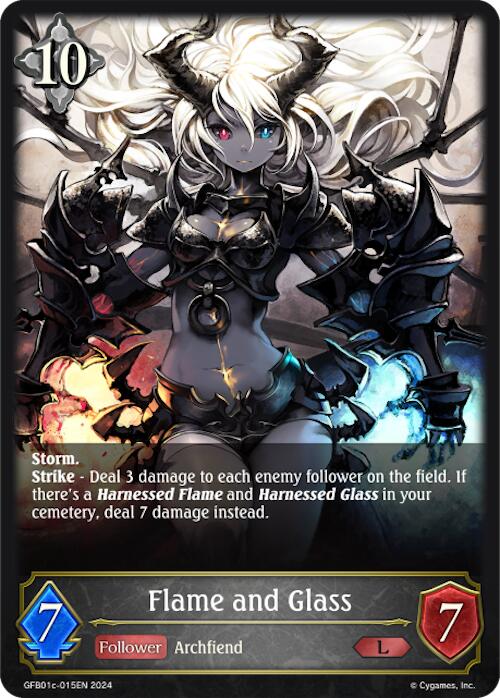 Flame and Glass (GFB01c-015EN) [Gloryfinder Bundle 01: Guide to Glory] - Bushiroad - Card Brawlers | Quebec | Canada |