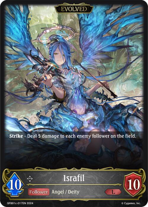 Israfil (Evolved) (GFB01c-017EN) [Gloryfinder Bundle 01: Guide to Glory] - Bushiroad - Card Brawlers | Quebec | Canada |