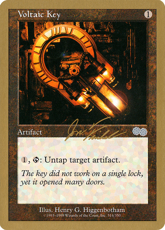 Voltaic Key (Jon Finkel) [World Championship Decks 2000] - Magic: The Gathering - Card Brawlers | Quebec | Canada |