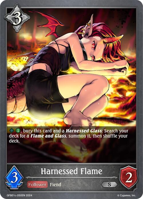 Harnessed Flame (GFB01c-050EN) [Gloryfinder Bundle 01: Guide to Glory] - Bushiroad - Card Brawlers | Quebec | Canada |