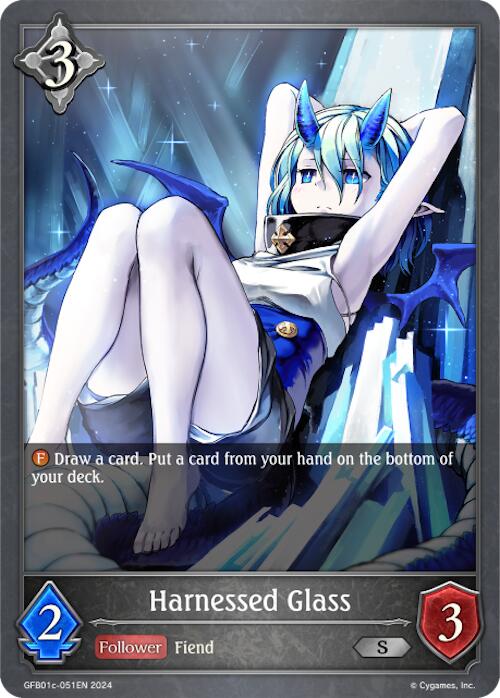 Harnessed Glass (GFB01c-051EN) [Gloryfinder Bundle 01: Guide to Glory] - Bushiroad - Card Brawlers | Quebec | Canada |