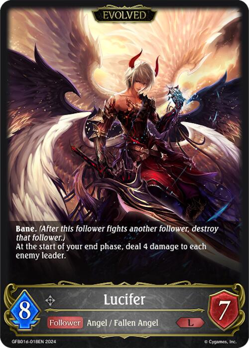 Lucifer (Evolved) (GFB01d-018EN) [Gloryfinder Bundle 01: Guide to Glory] - Bushiroad - Card Brawlers | Quebec | Canada |