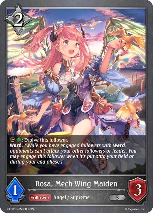 Rosa, Mech Wing Maiden (GFB01d-055EN) [Gloryfinder Bundle 01: Guide to Glory] - Bushiroad - Card Brawlers | Quebec | Canada |