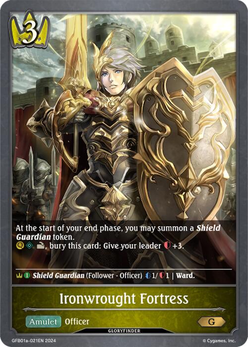 Irownwrought Fortress (GFB01a-021EN) [Gloryfinder Bundle 01: Guide to Glory] - Bushiroad - Card Brawlers | Quebec | Canada |