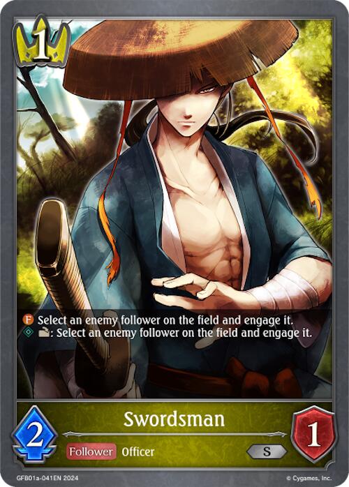 Swordsman (GFB01a-041EN) [Gloryfinder Bundle 01: Guide to Glory] - Bushiroad - Card Brawlers | Quebec | Canada |