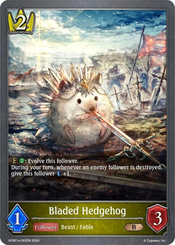 Bladed Hedgehog (GFB01a-062EN) [GFB01: Gloryfinder Bundle 01: Guide to Glory]