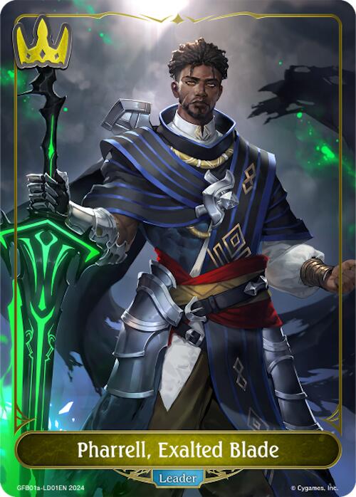 Pharrell, Exalted Blade (GFB01a-LD01EN) [Gloryfinder Bundle 01: Guide to Glory] - Bushiroad - Card Brawlers | Quebec | Canada |