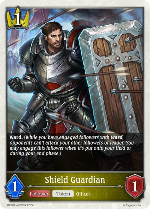 Shield Guardian (GFB01a-T03EN) [Gloryfinder Bundle 01: Guide to Glory] - Bushiroad - Card Brawlers | Quebec | Canada |