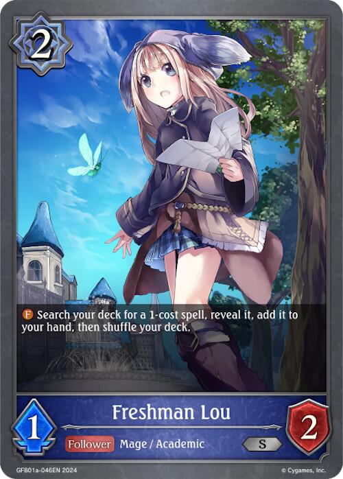 Freshman Lou (GFB01a-046EN) [Gloryfinder Bundle 01: Guide to Glory] - Bushiroad - Card Brawlers | Quebec | Canada |
