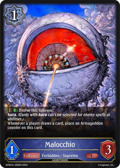 Malocchio (GFB01b-006EN) [Gloryfinder Bundle 01: Guide to Glory] - Bushiroad - Card Brawlers | Quebec | Canada |