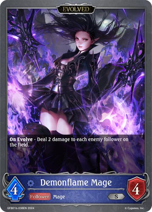 Demonflame Mage (Evolved) (GFB01b-038EN) [Gloryfinder Bundle 01: Guide to Glory] - Bushiroad - Card Brawlers | Quebec | Canada |