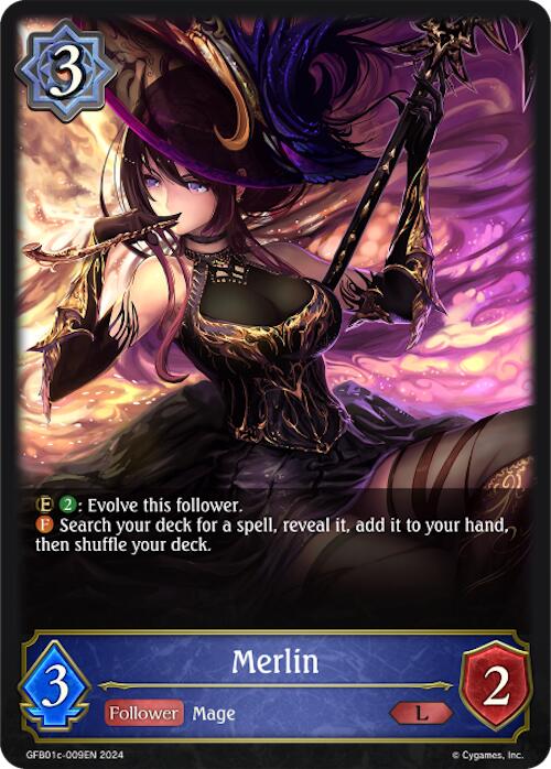 Merlin (GFB01c-009EN) [Gloryfinder Bundle 01: Guide to Glory] - Bushiroad - Card Brawlers | Quebec | Canada |