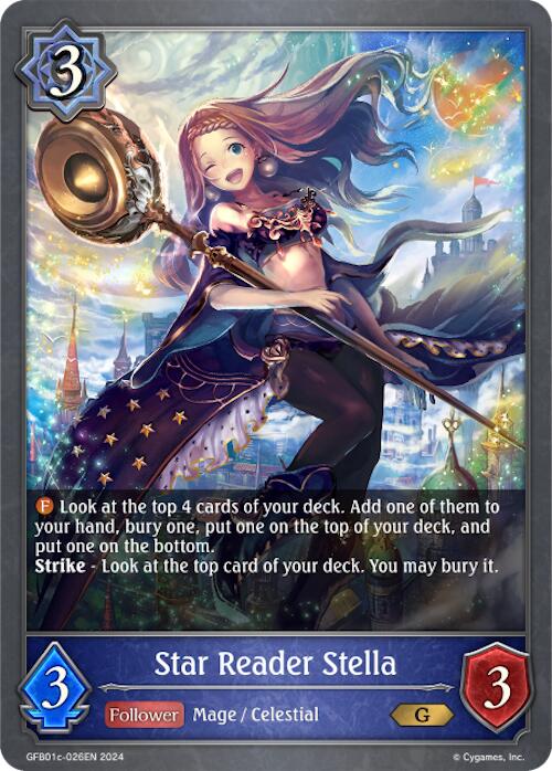 Star Reader Stella (GFB01c-026EN) [Gloryfinder Bundle 01: Guide to Glory] - Bushiroad - Card Brawlers | Quebec | Canada |