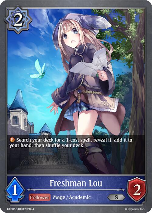 Freshman Lou (GFB01c-040EN) [Gloryfinder Bundle 01: Guide to Glory] - Bushiroad - Card Brawlers | Quebec | Canada |