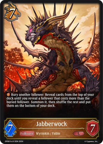 Jabberwock (GFB01b-013EN) [GFB01: Gloryfinder Bundle 01: Guide to Glory]