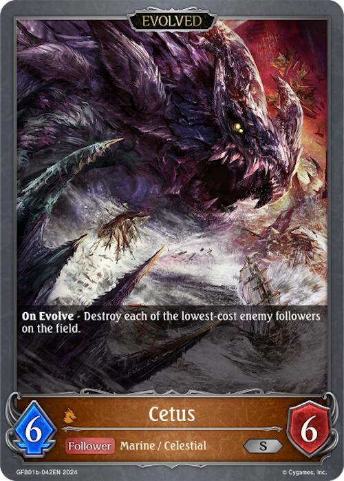 Cetus (Evolved) (GFB01b-042EN) [Gloryfinder Bundle 01: Guide to Glory] - Bushiroad - Card Brawlers | Quebec | Canada |