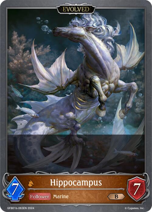 Hippocampus Evolved (GFB01b-063EN) [Gloryfinder Bundle 01: Guide to Glory] - Bushiroad - Card Brawlers | Quebec | Canada |