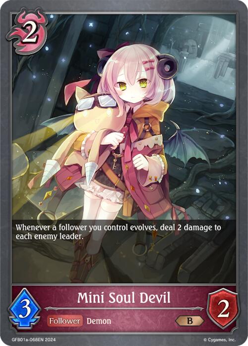 Mini Soul Devil (GFB01a-068EN) [Gloryfinder Bundle 01: Guide to Glory] - Bushiroad - Card Brawlers | Quebec | Canada |
