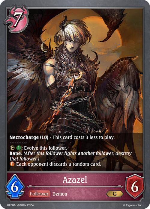 Azazel (GFB01c-030EN) [Gloryfinder Bundle 01: Guide to Glory] - Bushiroad - Card Brawlers | Quebec | Canada |