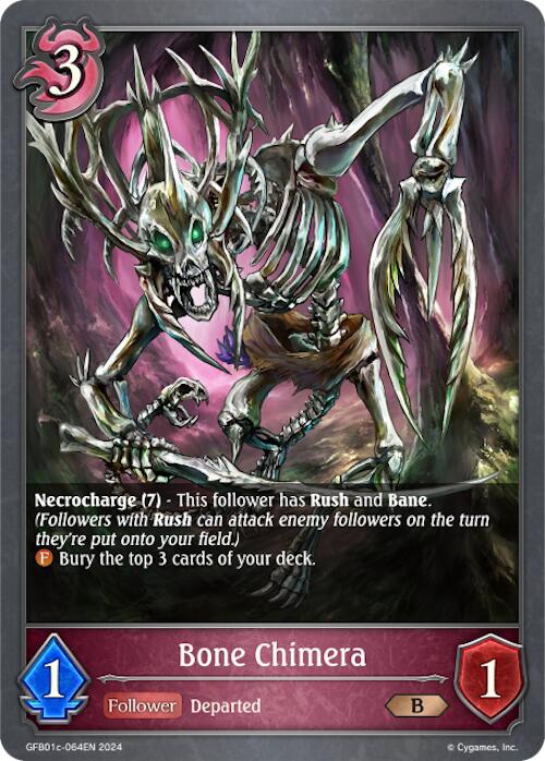 Bone Chimera (GFB01c-064EN) [Gloryfinder Bundle 01: Guide to Glory] - Bushiroad - Card Brawlers | Quebec | Canada |
