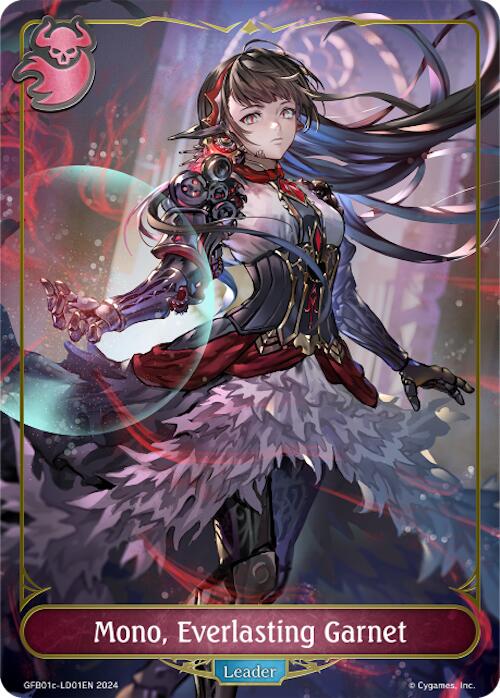 Mono, Everlasting Garnet (GFB01c-LD01EN) [Gloryfinder Bundle 01: Guide to Glory] - Bushiroad - Card Brawlers | Quebec | Canada |