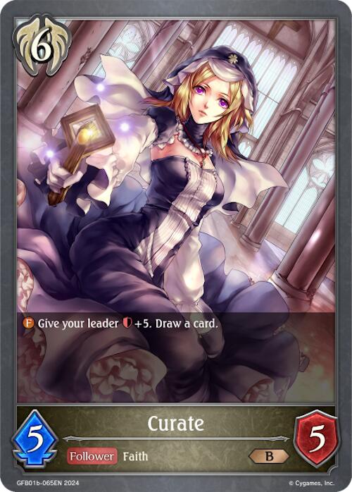 Curate (GFB01b-065EN) [Gloryfinder Bundle 01: Guide to Glory] - Bushiroad - Card Brawlers | Quebec | Canada |
