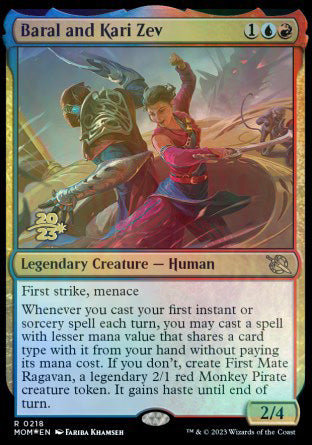 Baral and Kari Zev [March of the Machine Prerelease Promos] - Magic: The Gathering - Card Brawlers | Quebec | Canada |