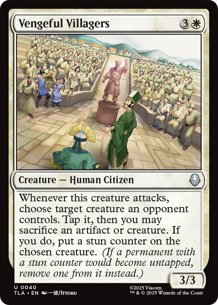 Vengeful Villagers [Avatar: The Last Airbender] - Magic: The Gathering - Card Brawlers | Quebec | Canada |