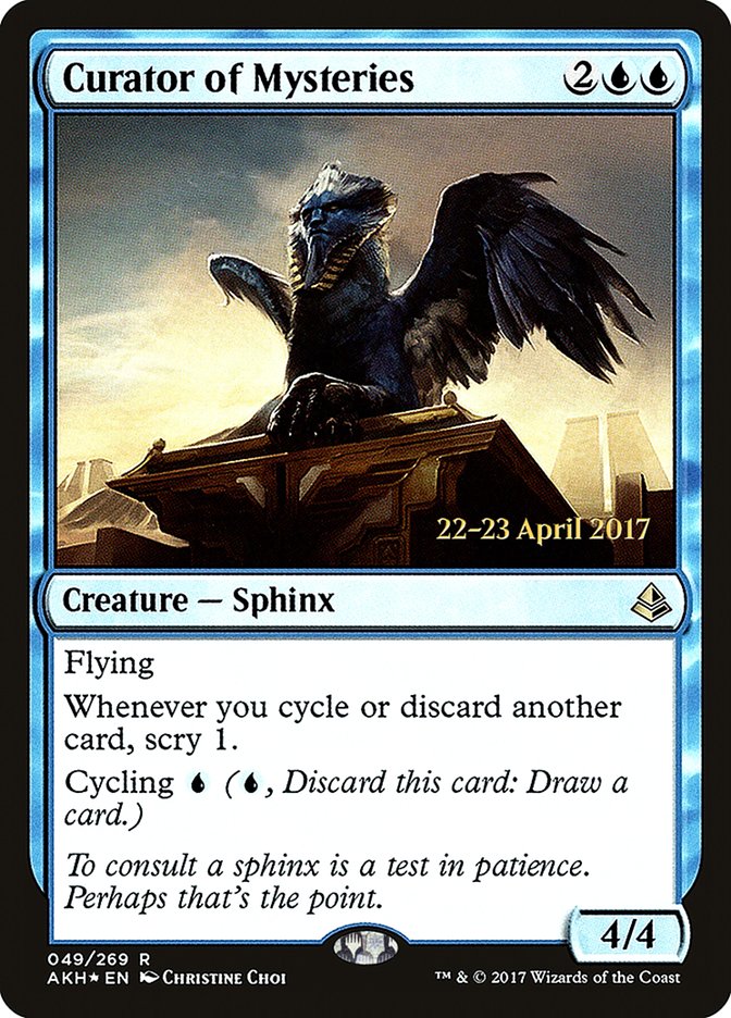 Curator of Mysteries [Amonkhet Prerelease Promos] - Magic: The Gathering - Card Brawlers | Quebec | Canada |