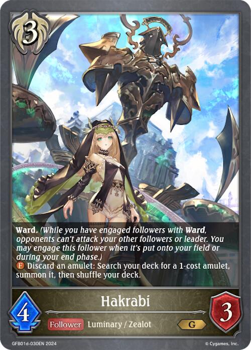 Hakrabi (GFB01d-030EN) [Gloryfinder Bundle 01: Guide to Glory] - Bushiroad - Card Brawlers | Quebec | Canada |