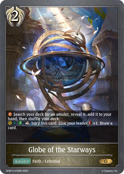 Globe of the Starways (GFB01d-033EN) [Gloryfinder Bundle 01: Guide to Glory] - Bushiroad - Card Brawlers | Quebec | Canada |