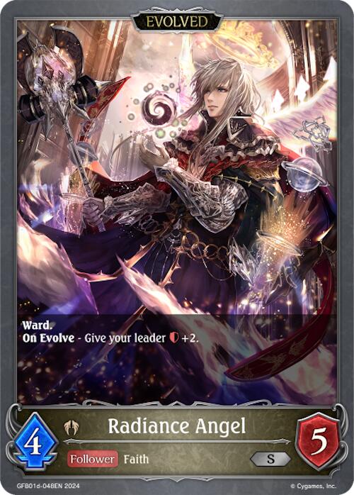 Radiance Angel (Evolved) (GFB01d-048EN) [Gloryfinder Bundle 01: Guide to Glory] - Bushiroad - Card Brawlers | Quebec | Canada |
