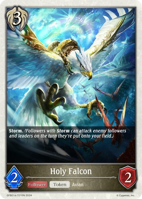 Holy Falcon (GFB01d-T01EN) [Gloryfinder Bundle 01: Guide to Glory] - Bushiroad - Card Brawlers | Quebec | Canada |