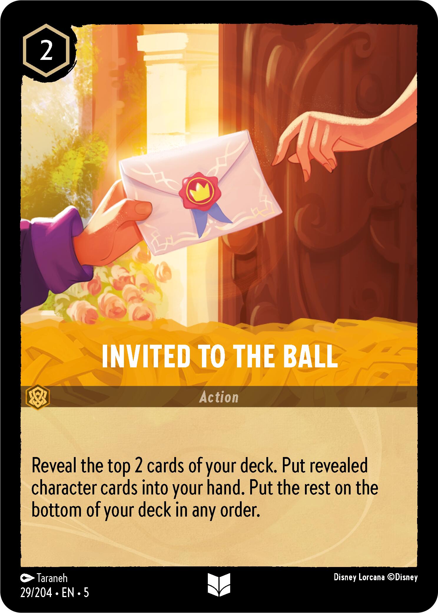 Invited to the Ball (29/204) [Shimmering Skies] - Disney - Card Brawlers | Quebec | Canada |