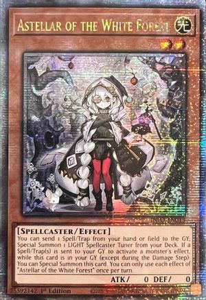 Astellar of the White Forest (Quarter Century Secret Rare) [INFO-EN013] Quarter Century Secret Rare - Yu-Gi-Oh! - Card Brawlers | Quebec | Canada |