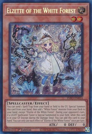 Elzette of the White Forest [INFO-EN014] Secret Rare - Yu-Gi-Oh! - Card Brawlers | Quebec | Canada |