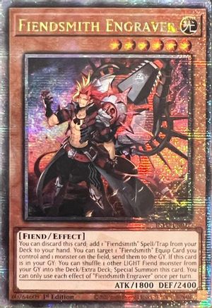 Fiendsmith Engraver (Quarter Century Secret Rare) [INFO-EN017] Quarter Century Secret Rare - Yu-Gi-Oh! - Card Brawlers | Quebec | Canada |