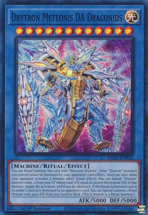 Drytron Meteonis DA Draconids [INFO-EN032] Super Rare - Yu-Gi-Oh! - Card Brawlers | Quebec | Canada |