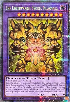 The Unstoppable Exodia Incarnate (Quarter Century Secret Rare) [INFO-EN033] Quarter Century Secret Rare - Yu-Gi-Oh! - Card Brawlers | Quebec | Canada |