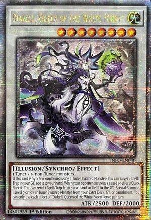 Diabell, Queen of the White Forest (Quarter Century Secret Rare) [INFO-EN040] Quarter Century Secret Rare - Yu-Gi-Oh! - Card Brawlers | Quebec | Canada |
