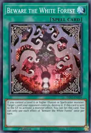 Beware the White Forest [INFO-EN059] Super Rare - Yu-Gi-Oh! - Card Brawlers | Quebec | Canada |