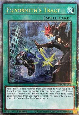 Fiendsmith's Tract (Quarter Century Secret Rare) [INFO-EN061] Quarter Century Secret Rare - Yu-Gi-Oh! - Card Brawlers | Quebec | Canada |