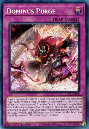 Dominus Purge [INFO-EN078] Secret Rare - Yu-Gi-Oh! - Card Brawlers | Quebec | Canada |
