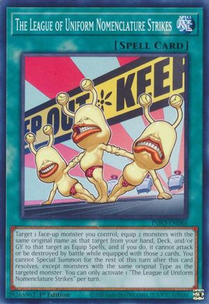 The League of Uniform Nomenclature Strikes [INFO-EN086] Common - Yu-Gi-Oh! - Card Brawlers | Quebec | Canada |