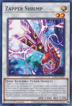 Zapper Shrimp [INFO-EN088] Common - Yu-Gi-Oh! - Card Brawlers | Quebec | Canada |