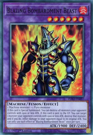 Blazing Bombardment Beast [INFO-EN097] Common - Yu-Gi-Oh! - Card Brawlers | Quebec | Canada |