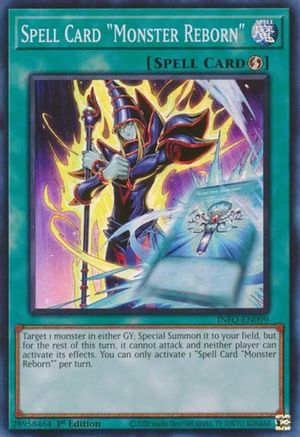 Spell Card "Monster Reborn" [INFO-EN099] Super Rare - Yu-Gi-Oh! - Card Brawlers | Quebec | Canada |
