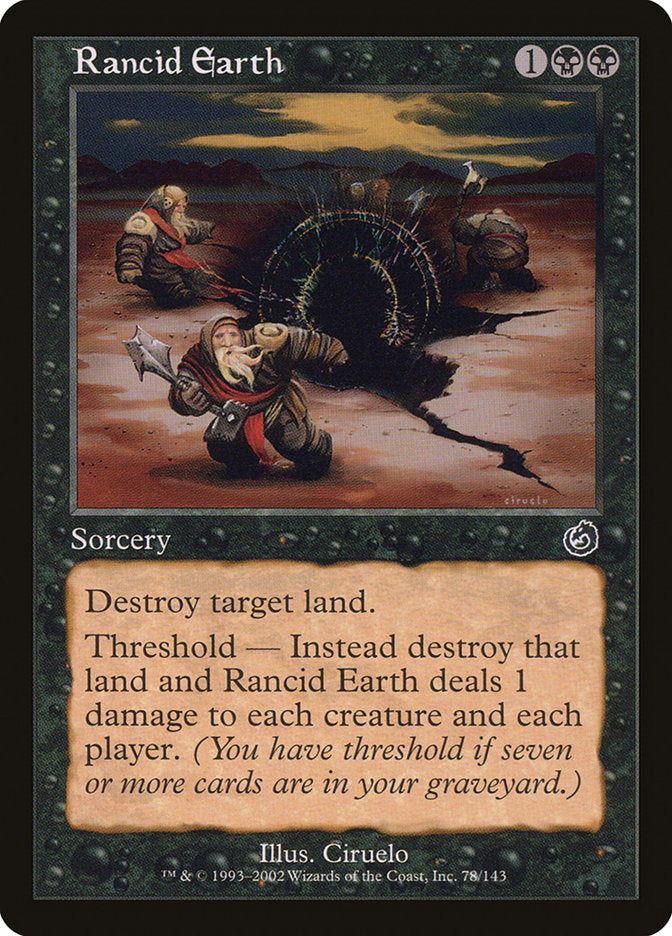 Rancid Earth [Torment] - Magic: The Gathering - Card Brawlers | Quebec | Canada |