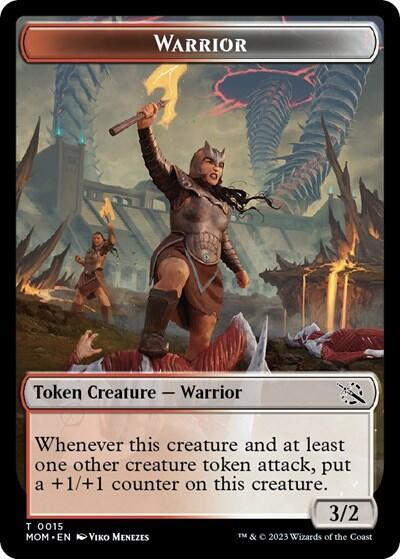 Warrior // Phyrexian Hydra (0012) Double-Sided Token [March of the Machine Tokens] - Magic: The Gathering - Card Brawlers | Quebec | Canada |