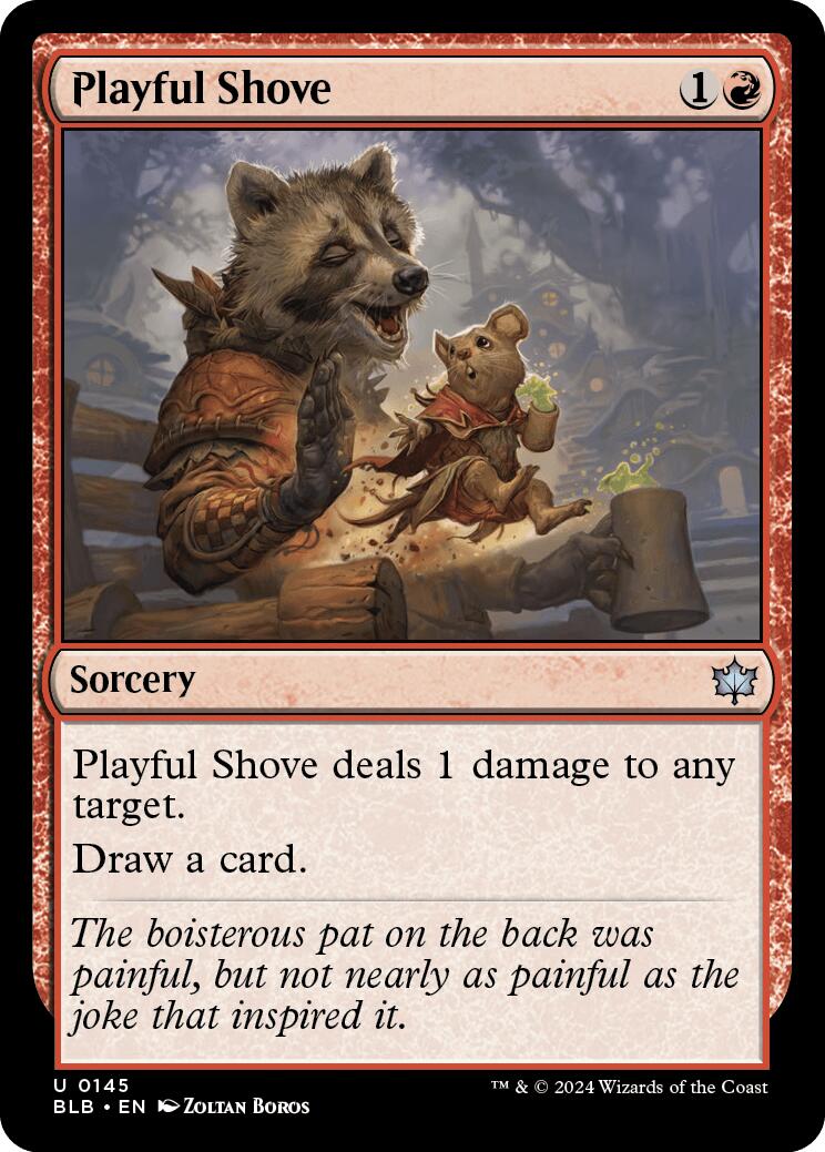 Playful Shove [Bloomburrow] - Magic: The Gathering - Card Brawlers | Quebec | Canada |